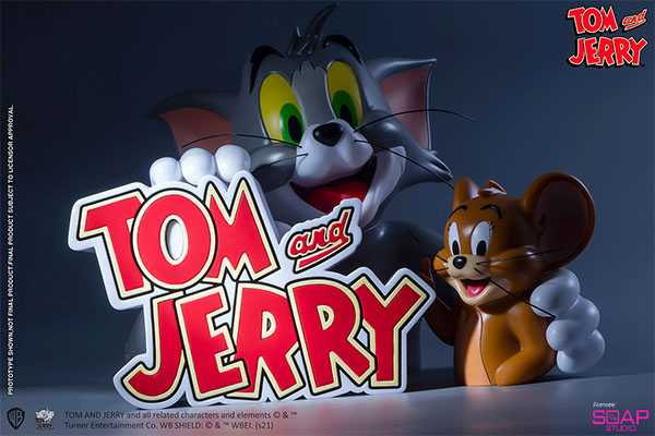 Soap Studio Tom and Jerry On Screen Partner Figure